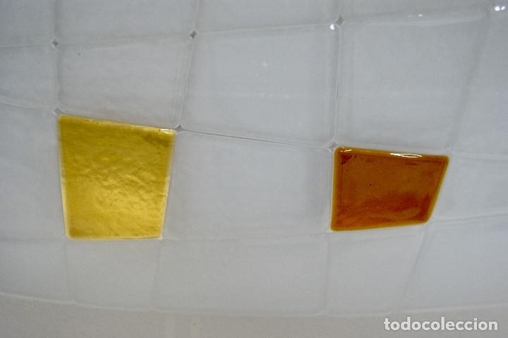 Vintage: plaf&oacute;n cristal y oro mate - Foto 6