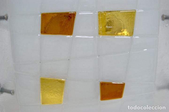 Vintage: plaf&oacute;n cristal y oro mate - Foto 7