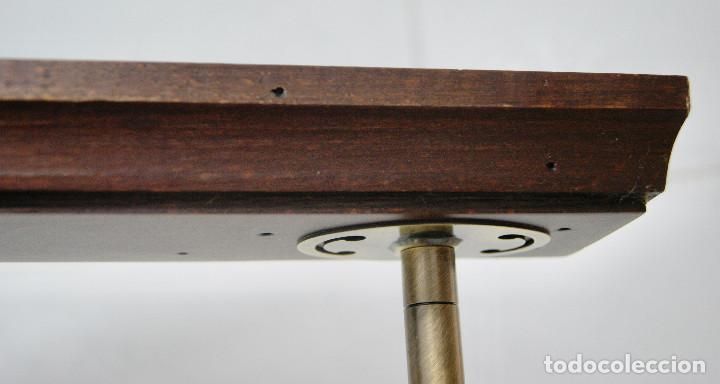Vintage: lampara de techo madera y color bronce - Foto 11