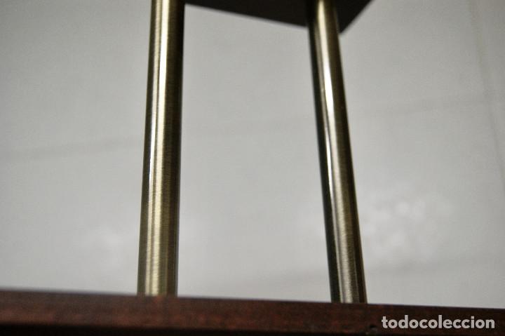 Vintage: lampara de techo madera y color bronce - Foto 12