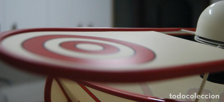Vintage: lampara de techo roja y blanca - Foto 8