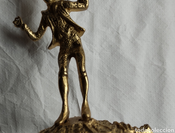Vintage: 2 candelabros bronce - Foto 6
