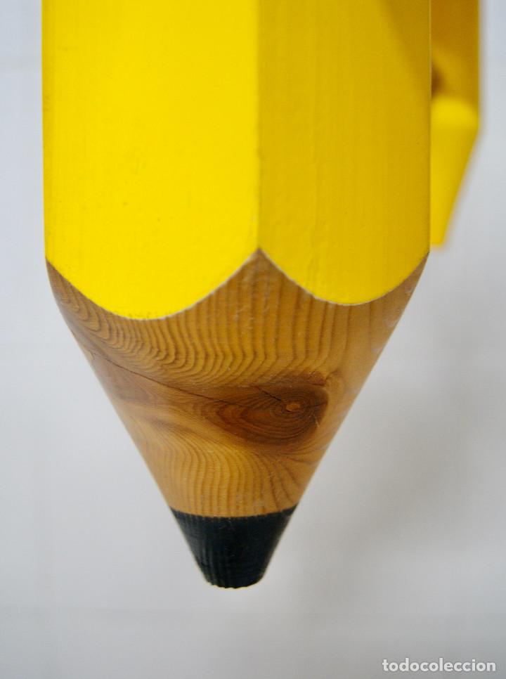 Vintage: lampara de techo lapicero amarillo - Foto 16