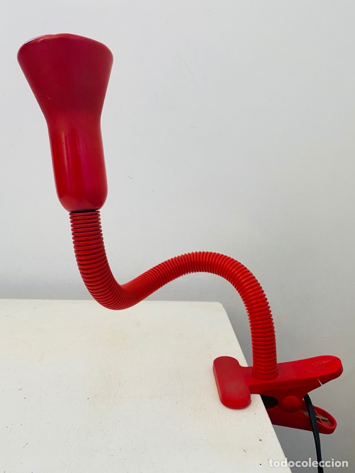 Vintage: L&aacute;mpara Pinza Roja - Foto 7