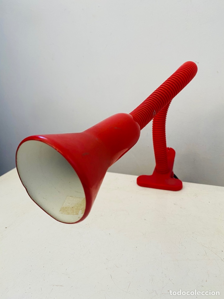 Vintage: L&aacute;mpara Pinza Roja - Foto 14