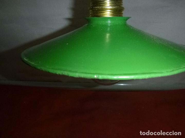 Vintage: LAMPARA DE PLATO, CABLEADA - Foto 1