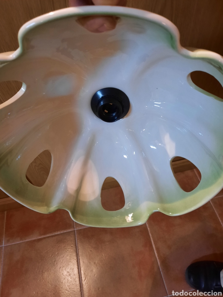 Vintage: L&aacute;mpara de cer&aacute;mica vintage - Foto 4
