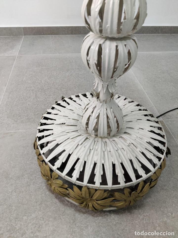 Vintage: Exclusiva l&aacute;mpara de pie estilo Maison Jansen , 1960s - Foto 7