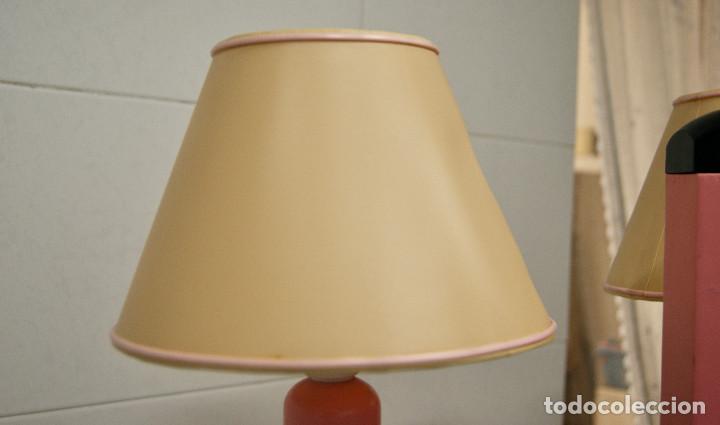 Vintage: lampara de techo lapicero rosa - Foto 5