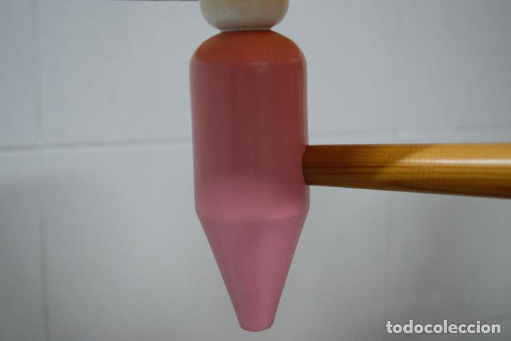 Vintage: lampara de techo lapicero rosa - Foto 7