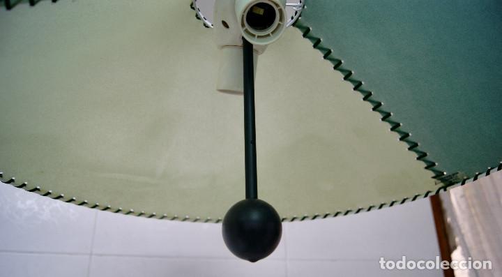 Vintage: lampara de techo verde claro y oscuro - Foto 4