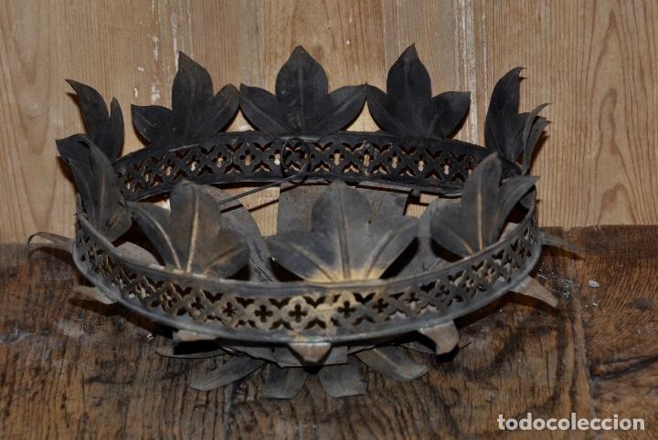Vintage: Plaf&oacute;n hojas para ocultar bombillas - Foto 7