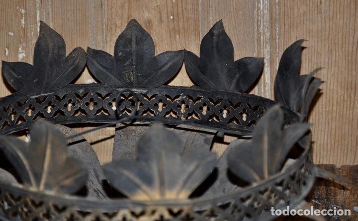 Vintage: Plaf&oacute;n hojas para ocultar bombillas - Foto 8