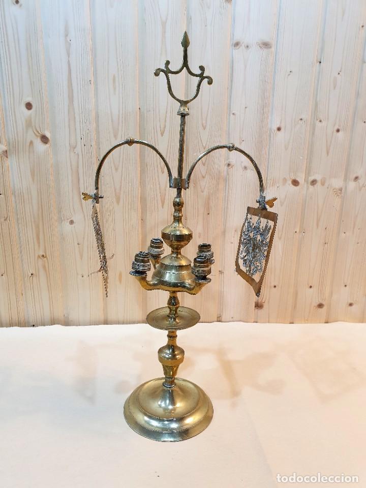 Vintage: LAMPARA DE ACEITE - Foto 1
