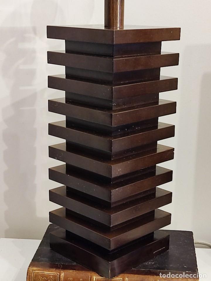 Vintage: LAMPARA MADERA - Foto 2