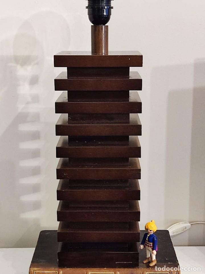 Vintage: LAMPARA MADERA - Foto 3
