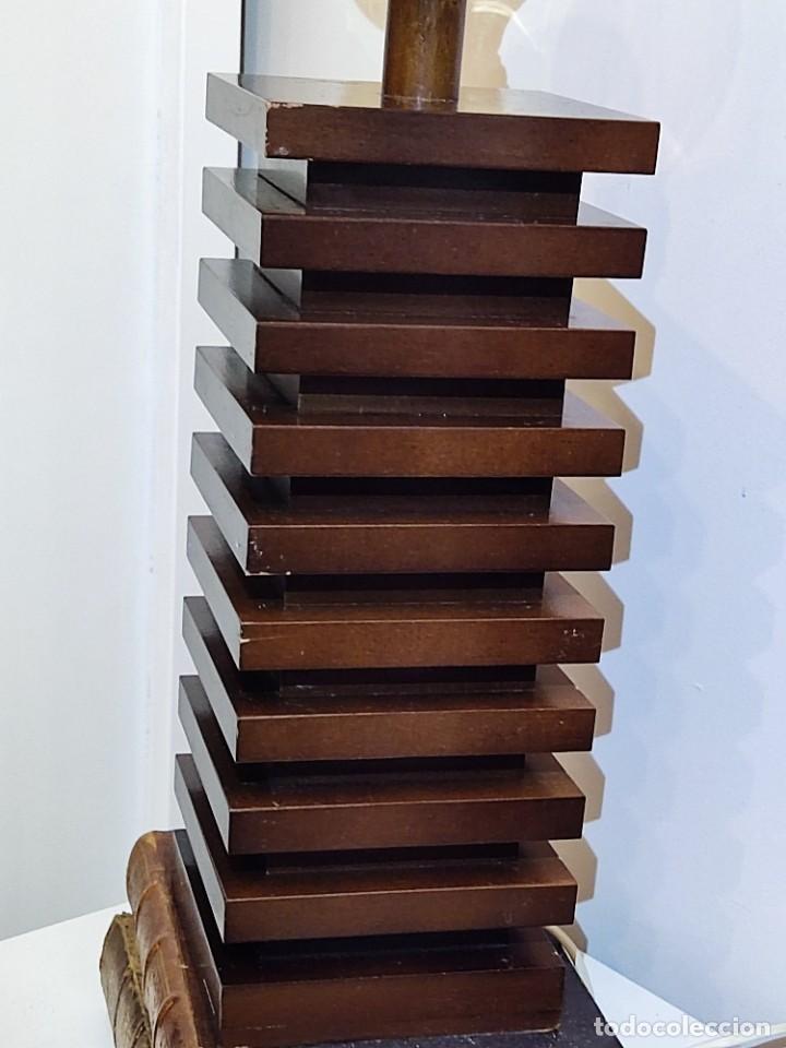 Vintage: LAMPARA MADERA - Foto 6