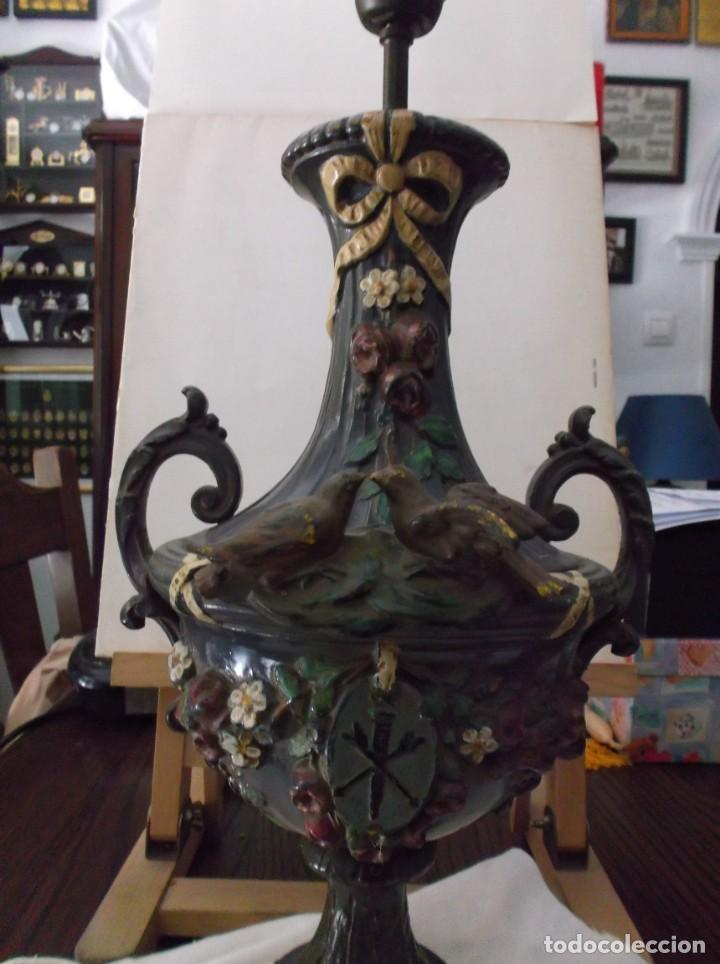 Vintage: LAMPARA RINCONERA DE MESA - Foto 2