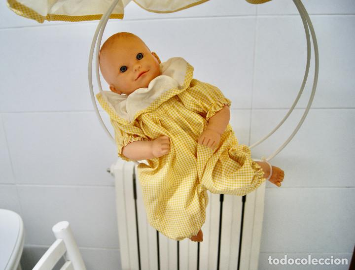 Vintage: lampara de techo infantil mu&ntilde;eco amarillo - Foto 5