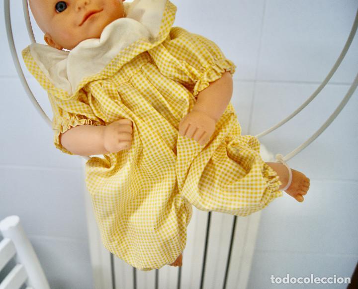 Vintage: lampara de techo infantil mu&ntilde;eco amarillo - Foto 6