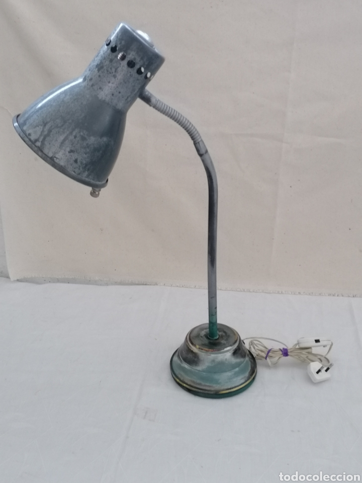 Vintage: L&aacute;mpara flexo industrial - Foto 3