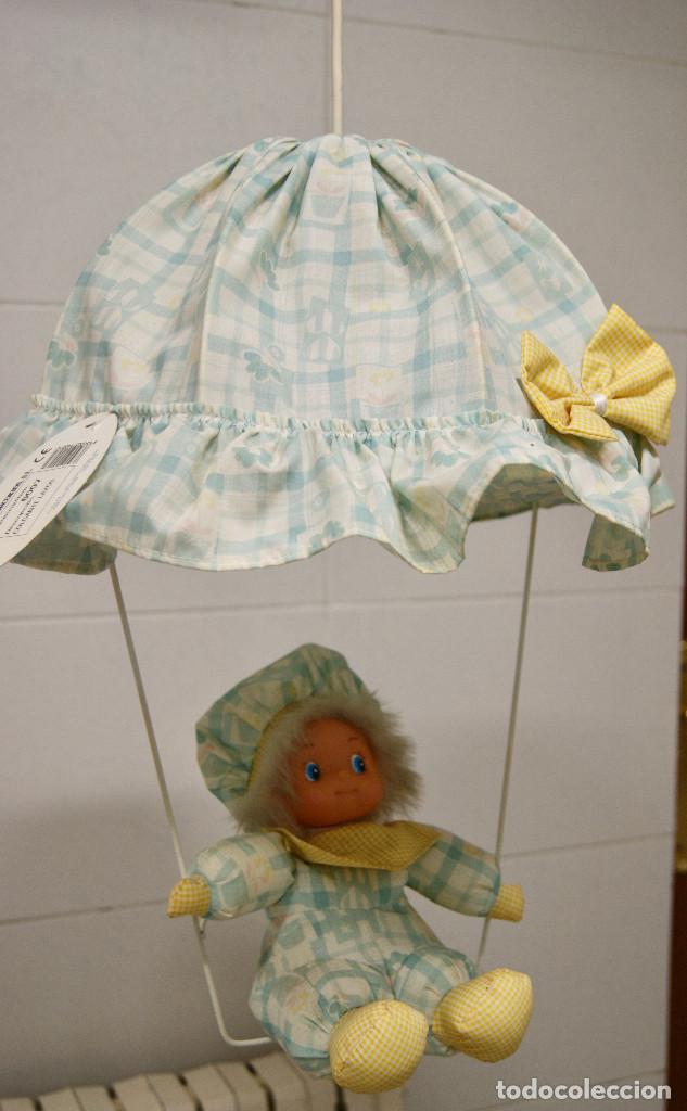 Vintage: lampara de techo infantil de mu&ntilde;eco - Foto 1