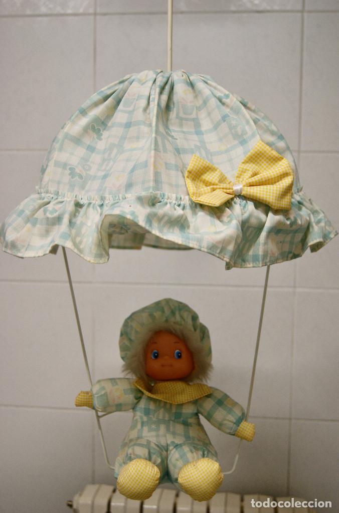Vintage: lampara de techo infantil de mu&ntilde;eco - Foto 2