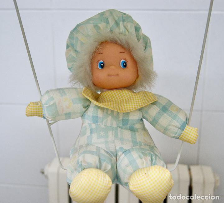 Vintage: lampara de techo infantil de mu&ntilde;eco - Foto 4