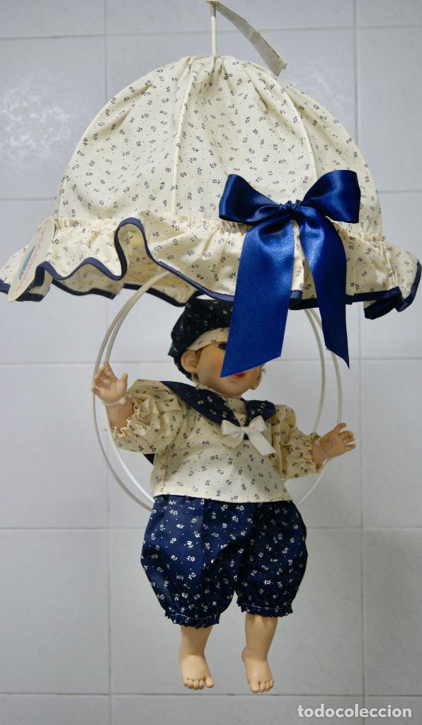 Vintage: lampara de techo infantil con mu&ntilde;eco - Foto 2