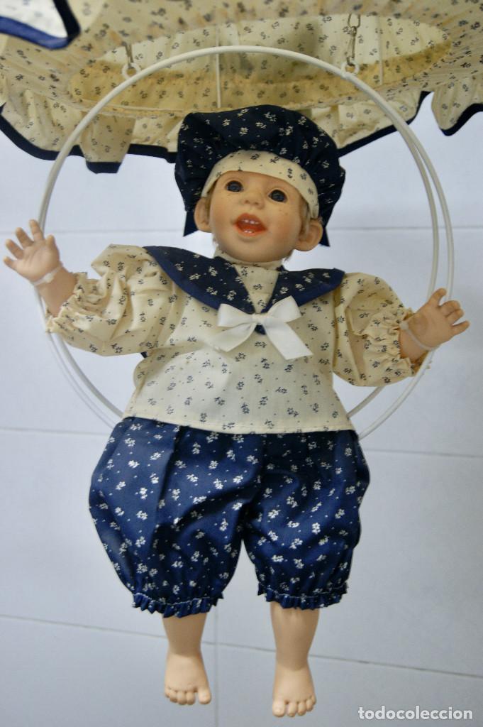 Vintage: lampara de techo infantil con mu&ntilde;eco - Foto 5