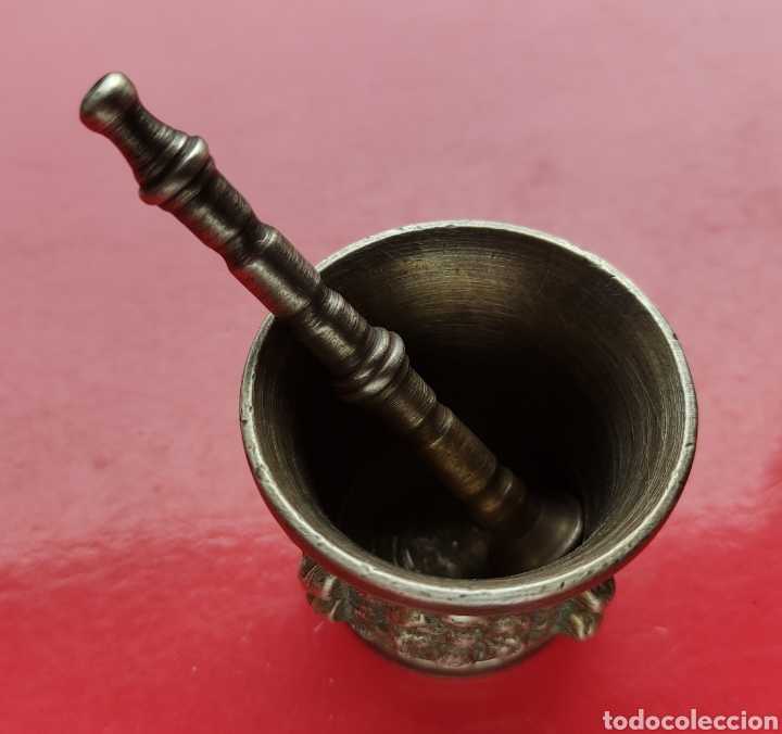 Vintage: 3 morteritos de bronce - Foto 4