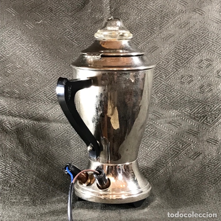 Vintage: L&aacute;mpara cafetera &ldquo;Upcycling&rdquo; - Foto 3