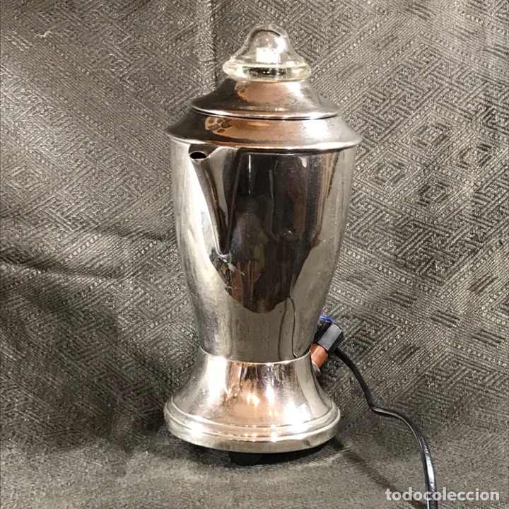 Vintage: L&aacute;mpara cafetera &ldquo;Upcycling&rdquo; - Foto 4