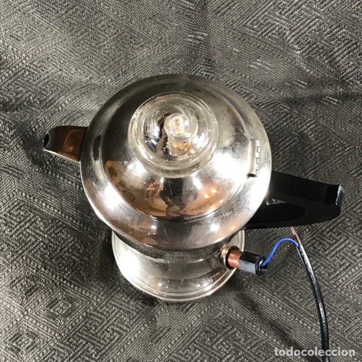 Vintage: L&aacute;mpara cafetera &ldquo;Upcycling&rdquo; - Foto 5
