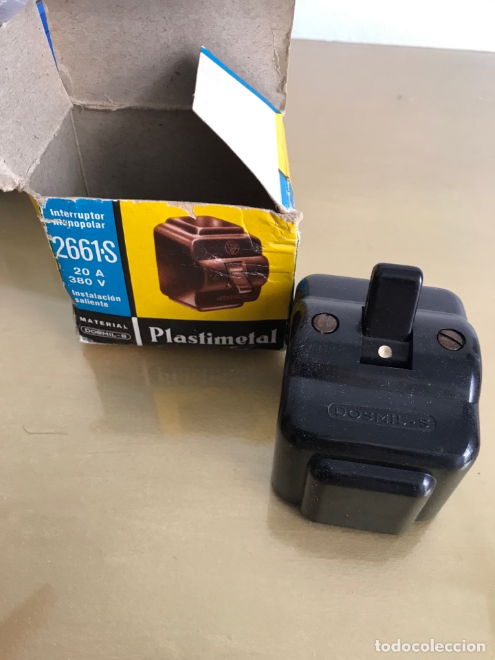 Vintage: INTERRUPTOR PLASTIMETAL 2661-S - Foto 1