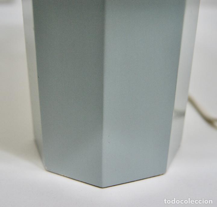 Vintage: lampara sobremesa lapicero gris - Foto 4
