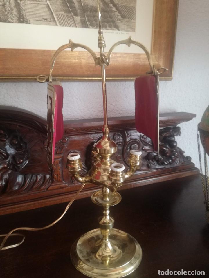 Vintage: L&aacute;mpara de despacho - Foto 3