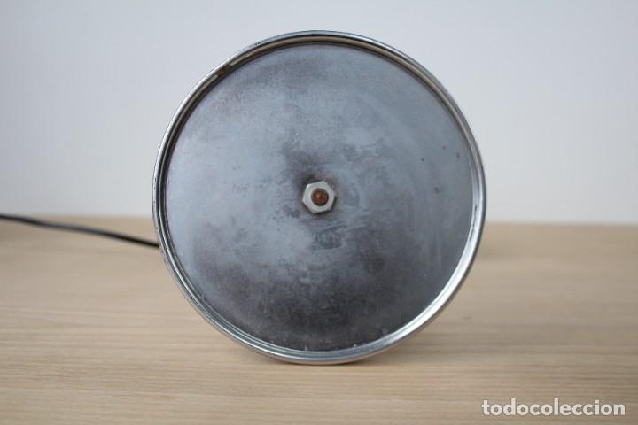 Vintage: L&aacute;mpara de mesa flexo. Blanco. Vintage. - Foto 8