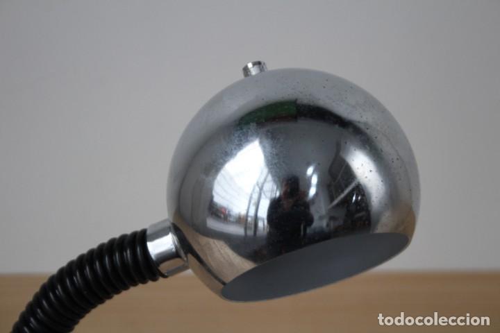 Vintage: Lampara flexo cromado spaceage. A&ntilde;os 70. - Foto 3