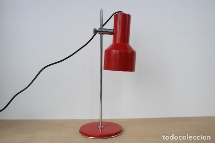 Vintage: Lampara sobremesa flexo. Negro. Vintage. - Foto 1