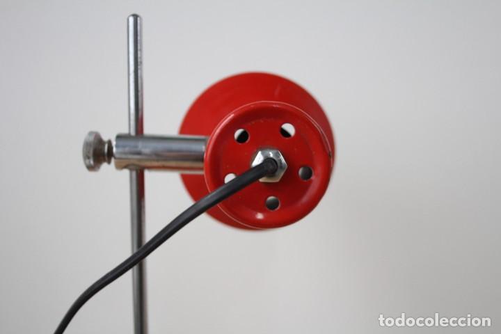 Vintage: Lampara sobremesa flexo. Negro. Vintage. - Foto 4