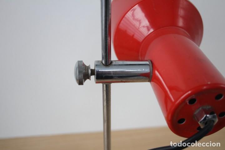 Vintage: Lampara sobremesa flexo. Negro. Vintage. - Foto 5