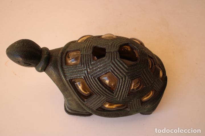 Vintage: farol tortuga de hierro - Foto 6