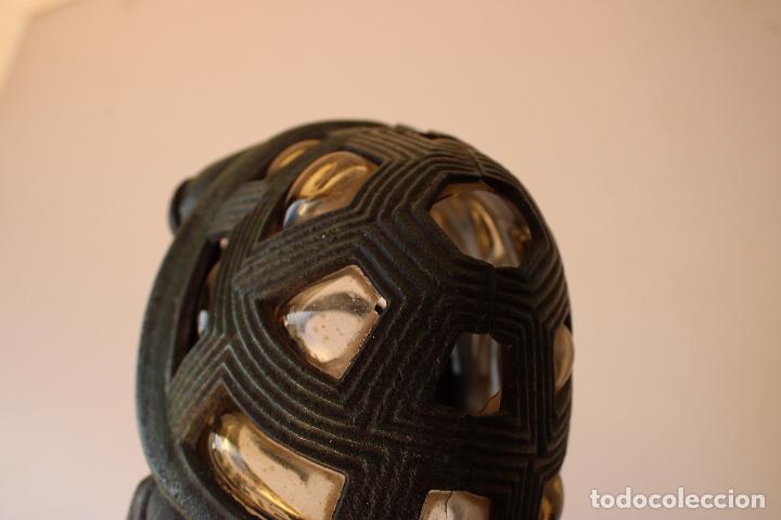 Vintage: farol tortuga de hierro - Foto 8