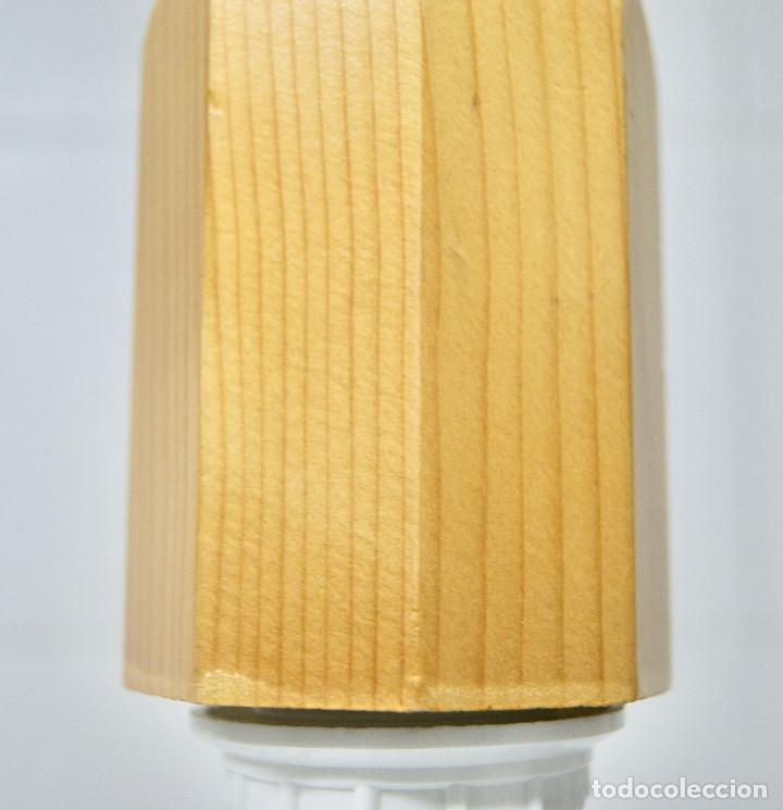 Vintage: lampara de techo lapicero color madera - Foto 4