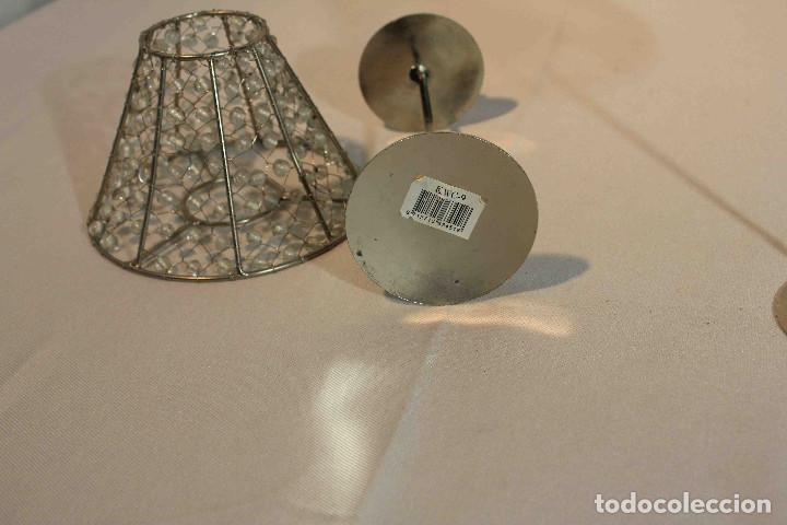 Vintage: PAR CONDELABROS LAMPARA - Foto 7