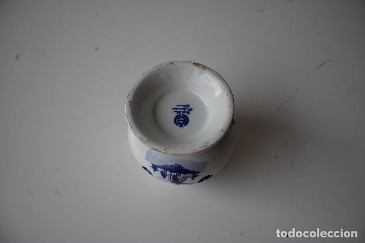 Vintage: peque&ntilde;o delft pierced farol - Foto 3