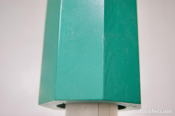 Vintage: lampara de techo lapicero color verde oscuro - Foto 4