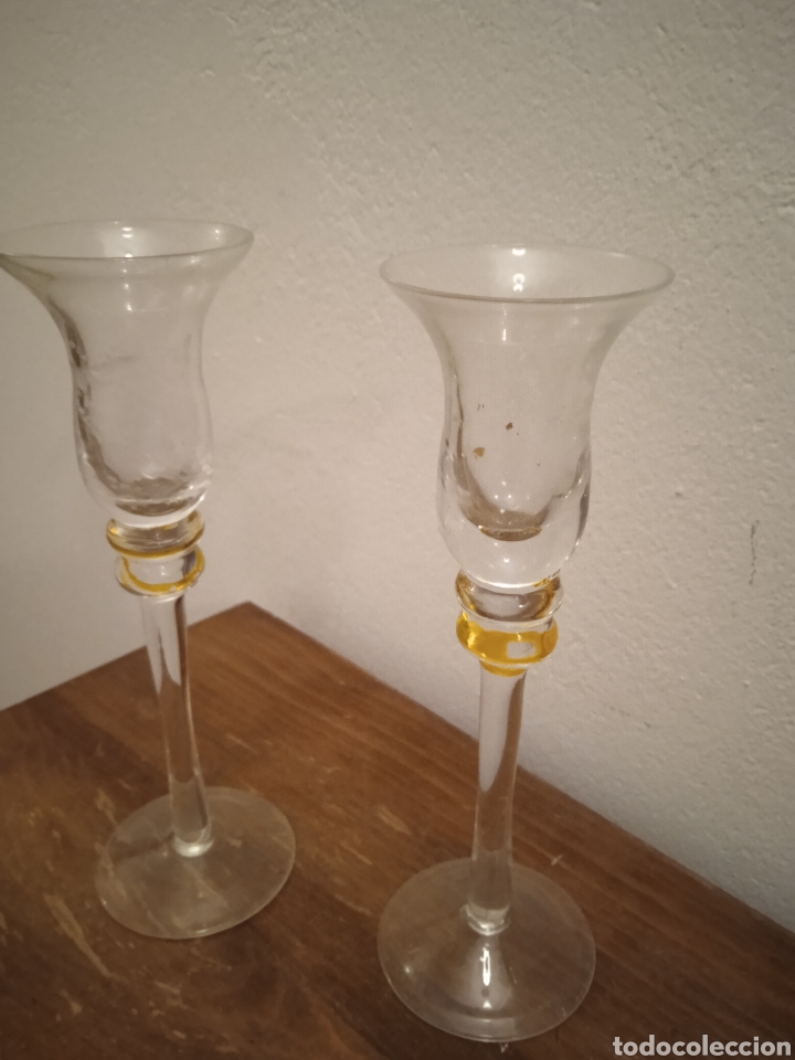Vintage: Candelabros de cristal - Foto 3