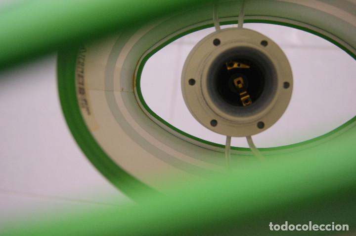 Vintage: lampara de techo barco en blanco y verde - Foto 14